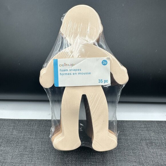 Creatology Foam People Shapes 35 Pc Craft Classroom Art Projects Homeschool - Picture 1 of 8